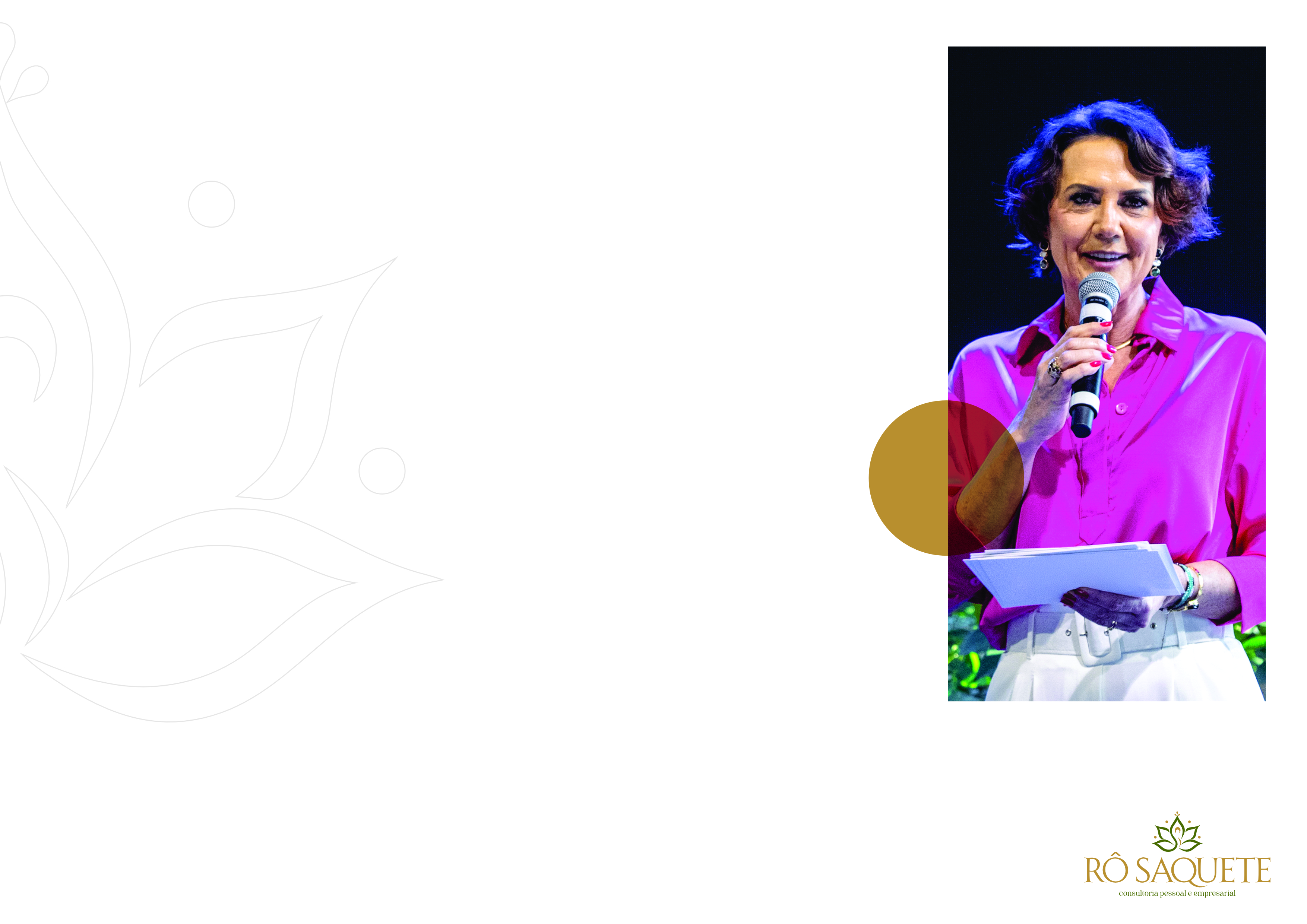 Rô Saquete ministrando palestra